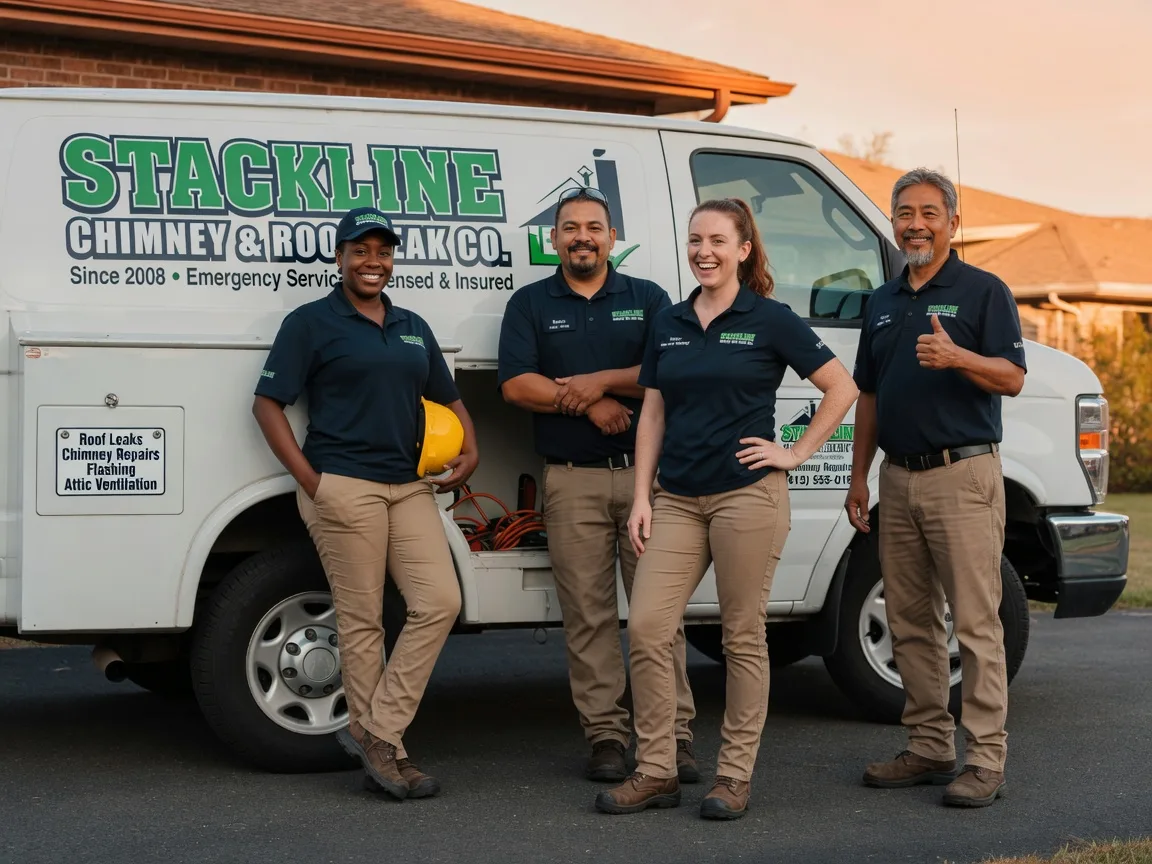 Chimney flashing repair company in Okeene, OK
